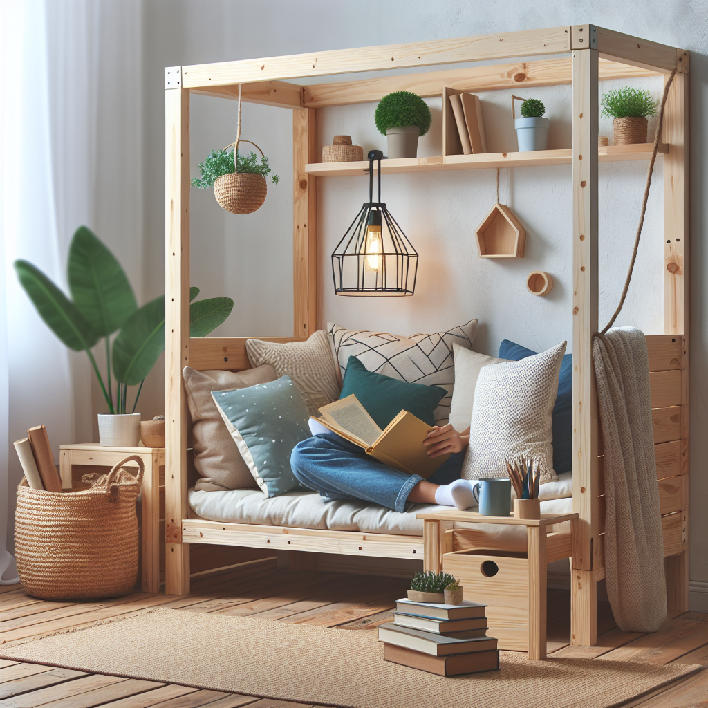 Kreasikan Pojok Bacaan Anda dengan DIY Furnitur Praktis