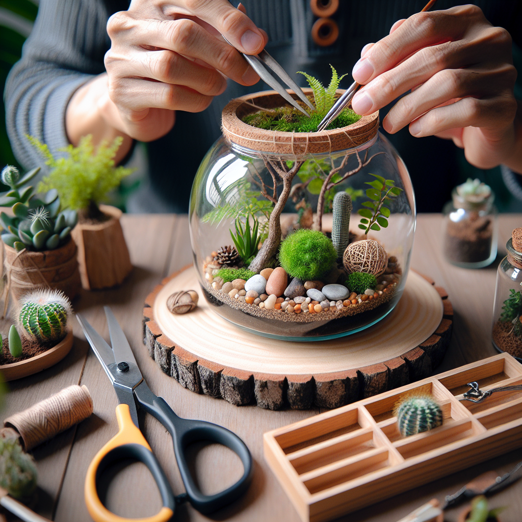 Taman Mini dalam Ruangan: Cara Membuat Terrarium dengan Kerajinan Tangan