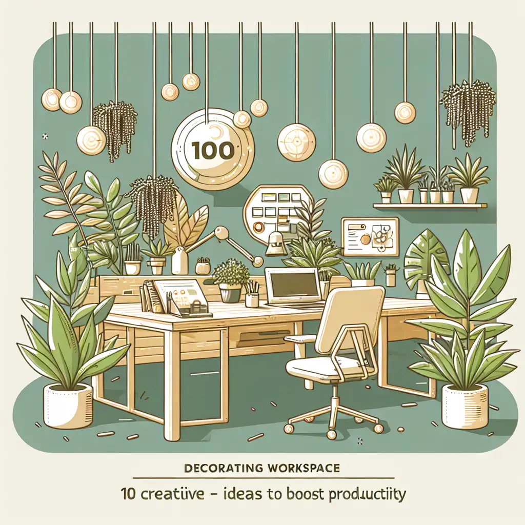 Menghias Ruang Kerja: 10 Ide Kreatif untuk Meningkatkan Produktivitas