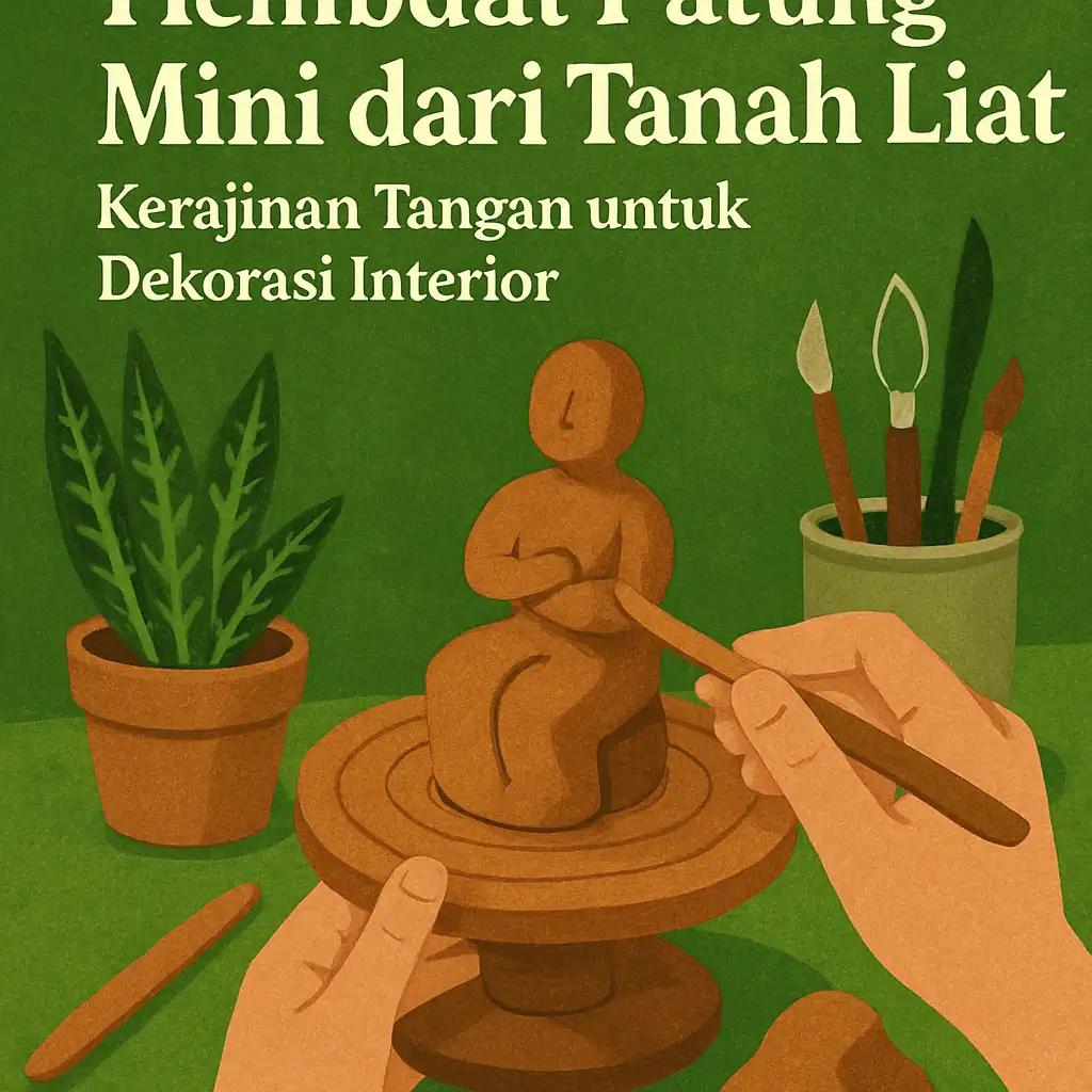 Membuat Patung Mini dari Tanah Liat: Kerajinan Tangan untuk Dekorasi Interior